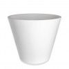 Vaso Plstico Margarida Redondo Branco N.60 60X52cm