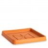 Prato Plstico Standard Quadrado Terracota N.50 50X50X5cm