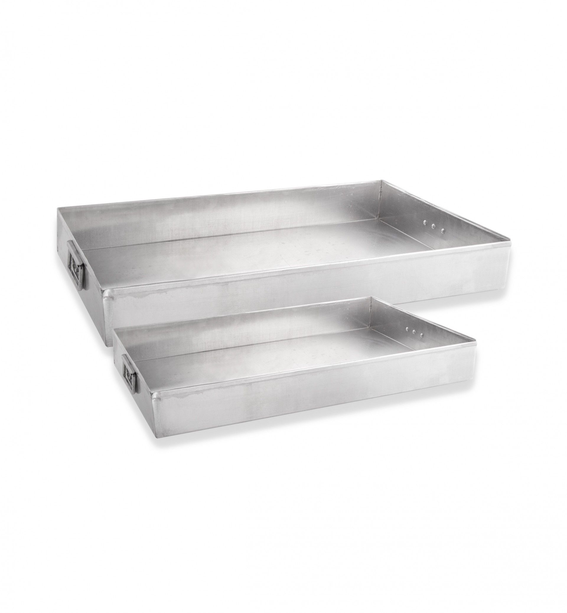 Tabuleiro Forno Alumínio Pro com Asas Forte 50X30X6cm
