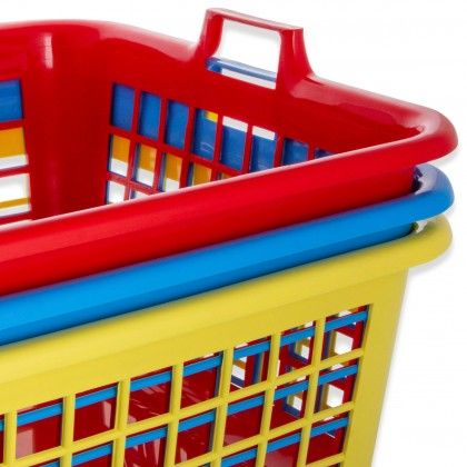 Cesto para Roupa Plástico com Asas 57l 63X46.5X26.5cm Cesto para Roupa Plástico com Asas 57l 63X46.5X26.5cm