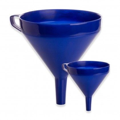 FUNIL PLSTICO COM REDE 1L 15.3X20CM