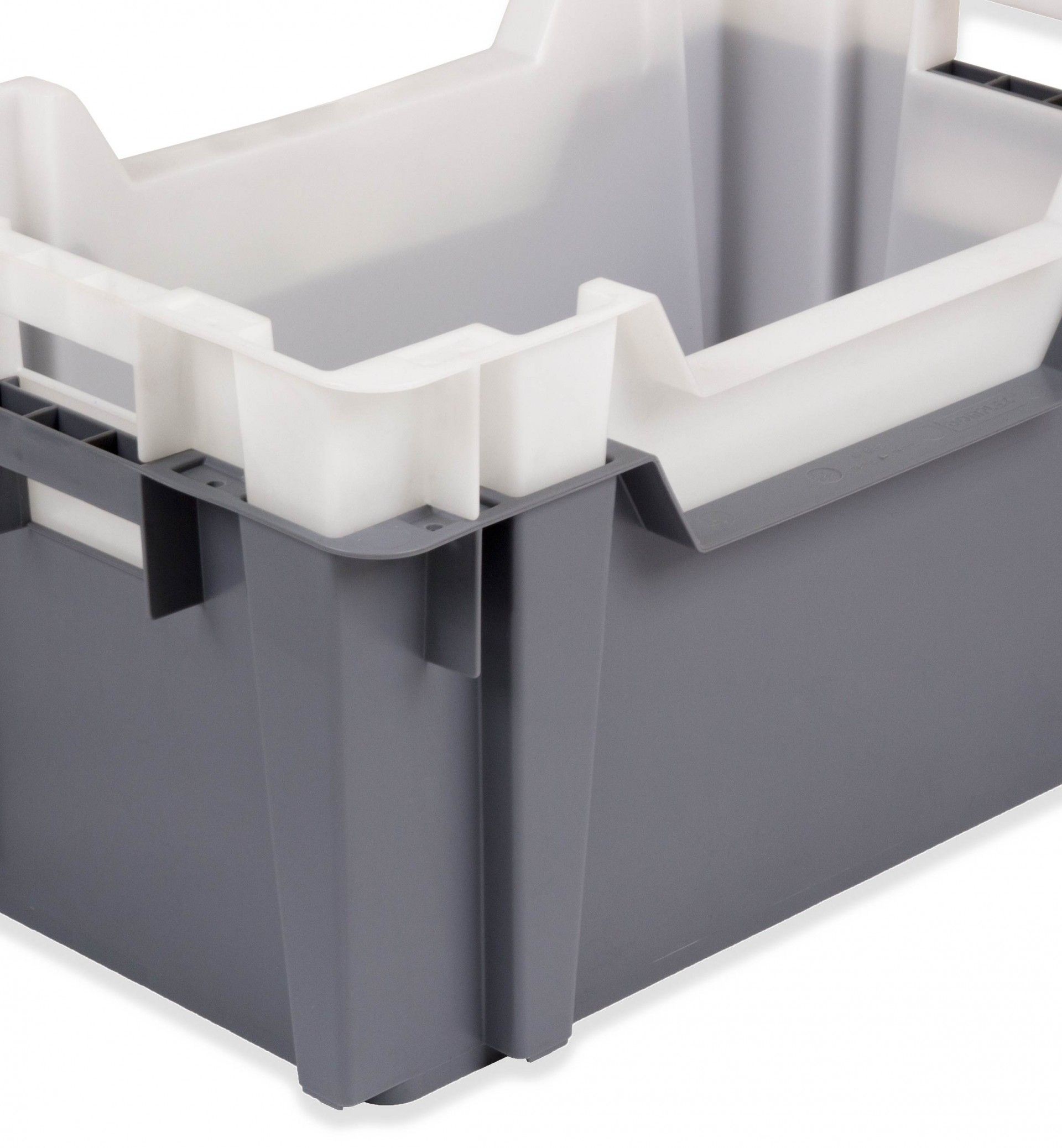 Caixa Contentora Fechada Cinza 15L 49.5X31X22cm