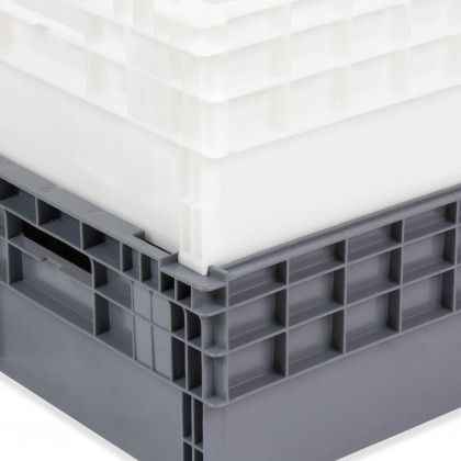 CAIXA CONTENTORA FECHADA 100L 60X50X45CM CAIXA CONTENTORA FECHADA 100L 60X50X45CM