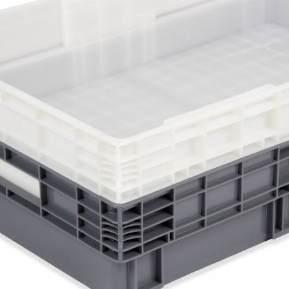 CAIXA CONTENTORA FECHADA 23L 40X40X13.3CM CAIXA CONTENTORA FECHADA 23L 40X40X13.3CM