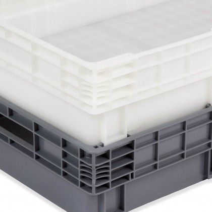 CAIXA CONTENTORA FECHADA 23L 40X40X13.3CM CAIXA CONTENTORA FECHADA 23L 40X40X13.3CM