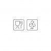 Caixa Arrumos com Asas e Rodas 12L 34.5X26.5X19.5cm Caixa Arrumos com Asas e Rodas 12L 34.5X26.5X19.5cm