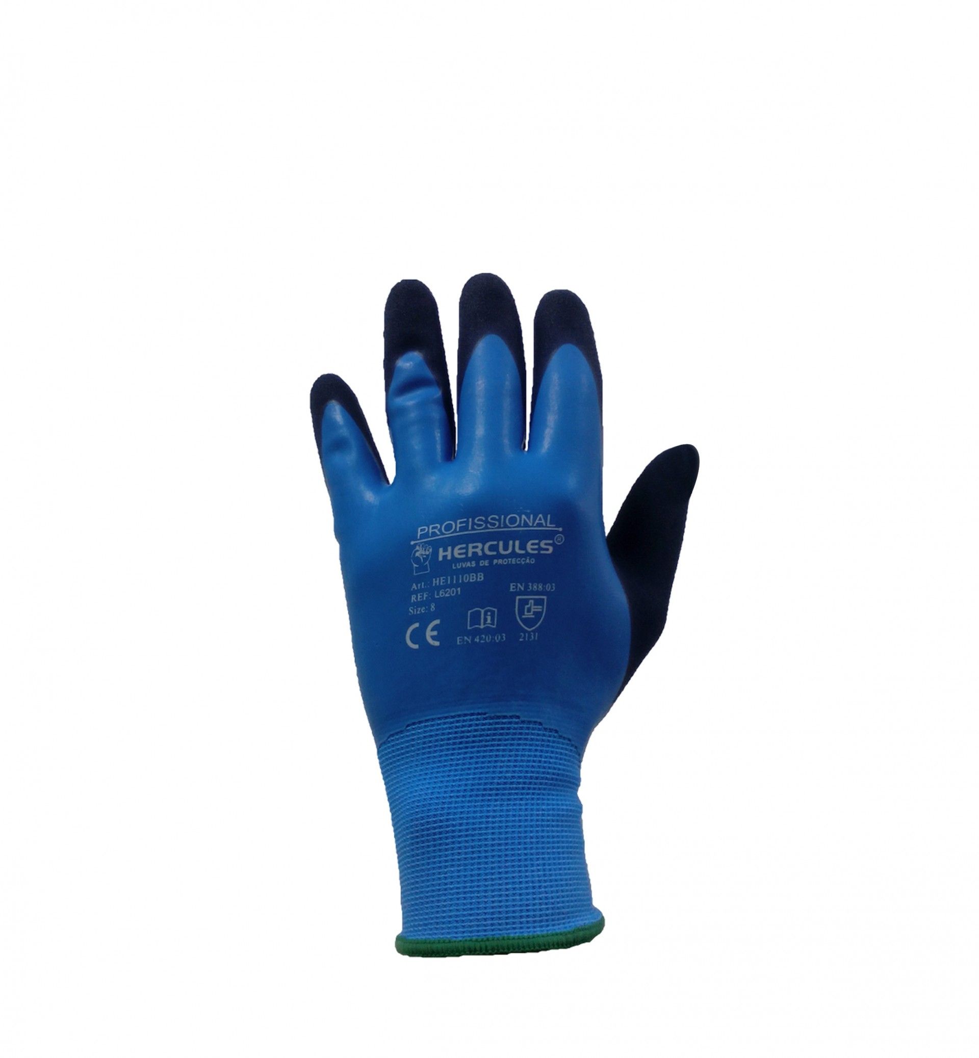 LUVA PROTEÇÃO PROFISSIONAL NYLON / LATEX