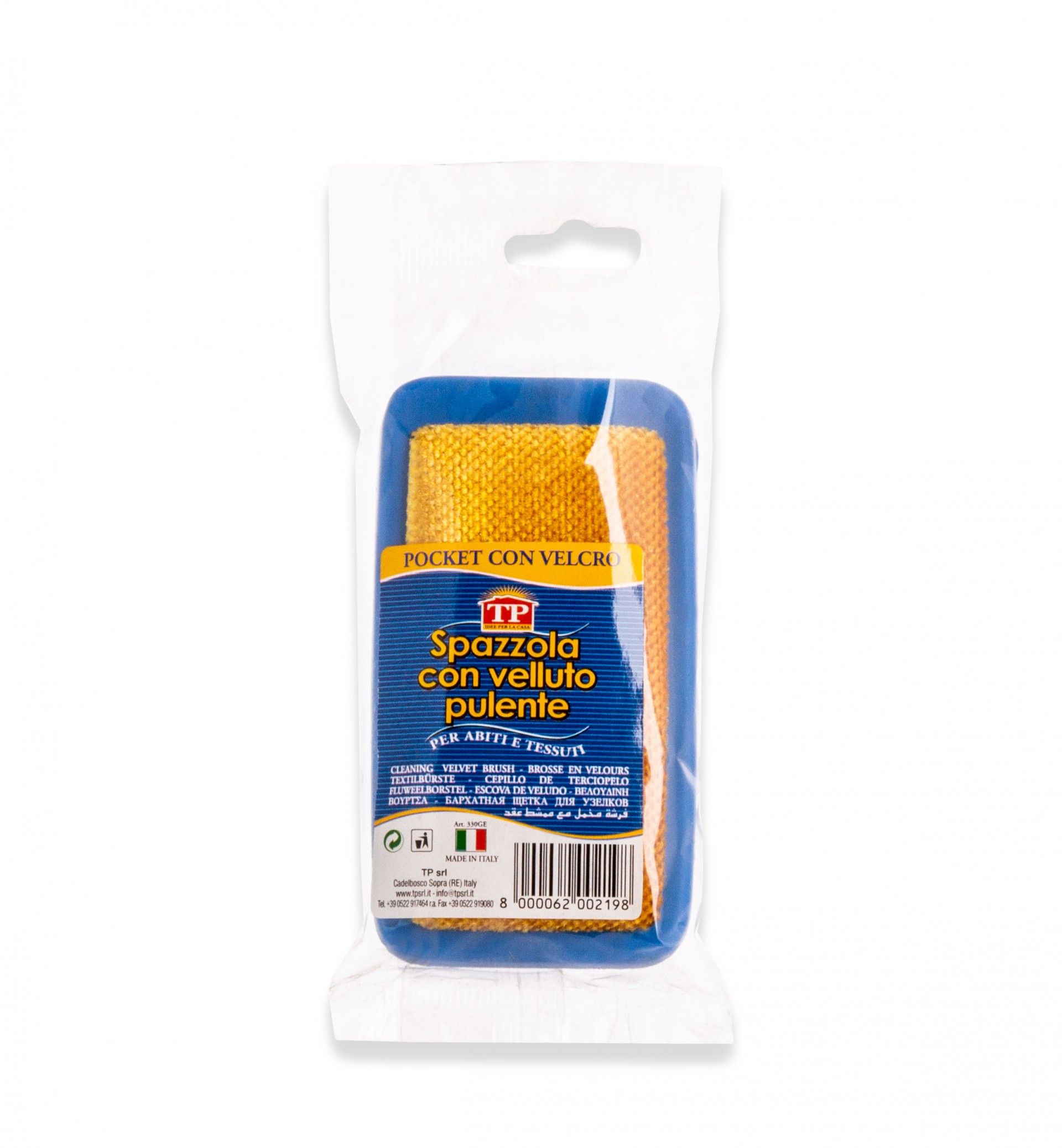 ESCOVA VELUDO RETANGULAR TP330GE