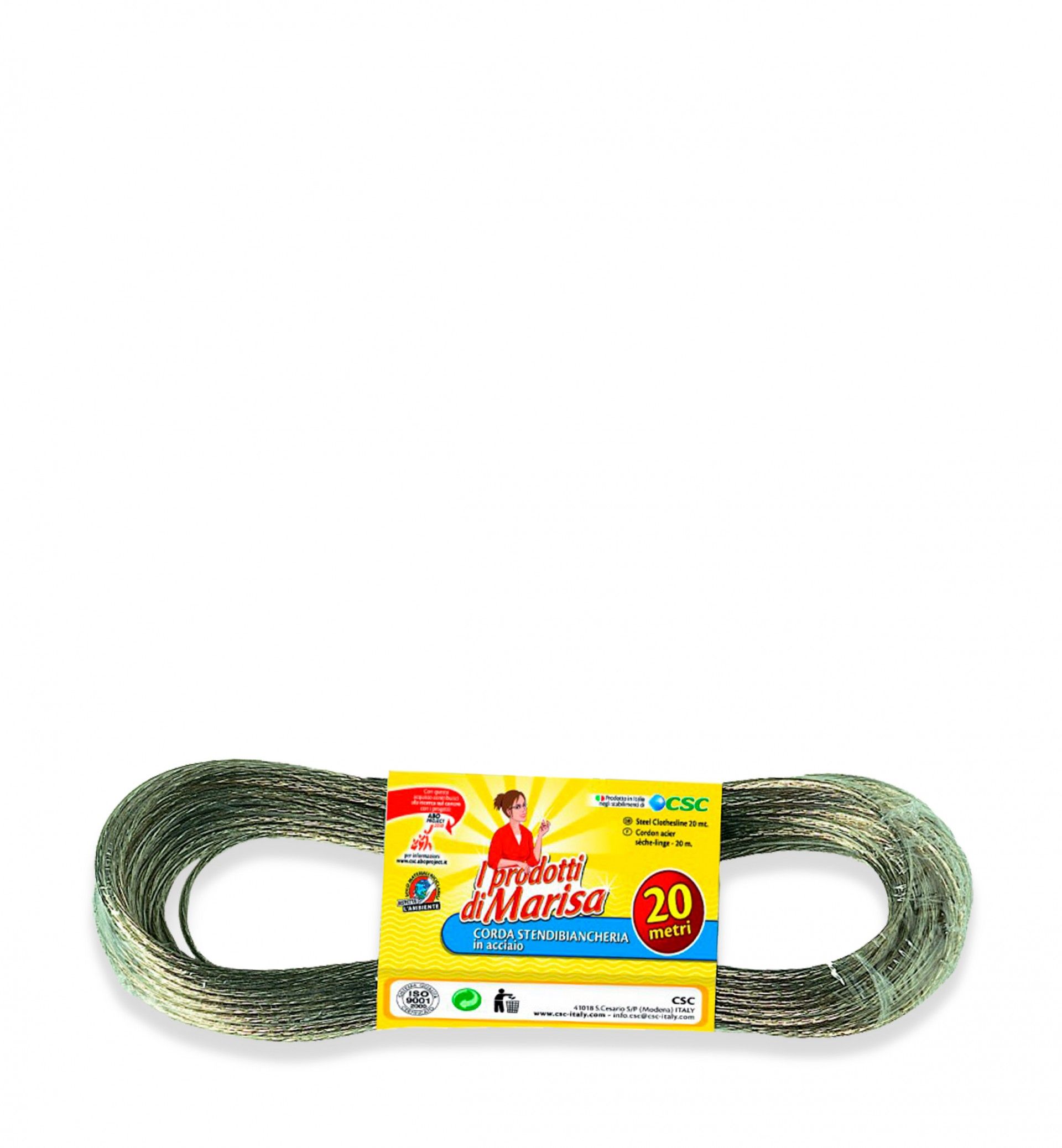 CORDA ROUPA AÇO 20M TP405163