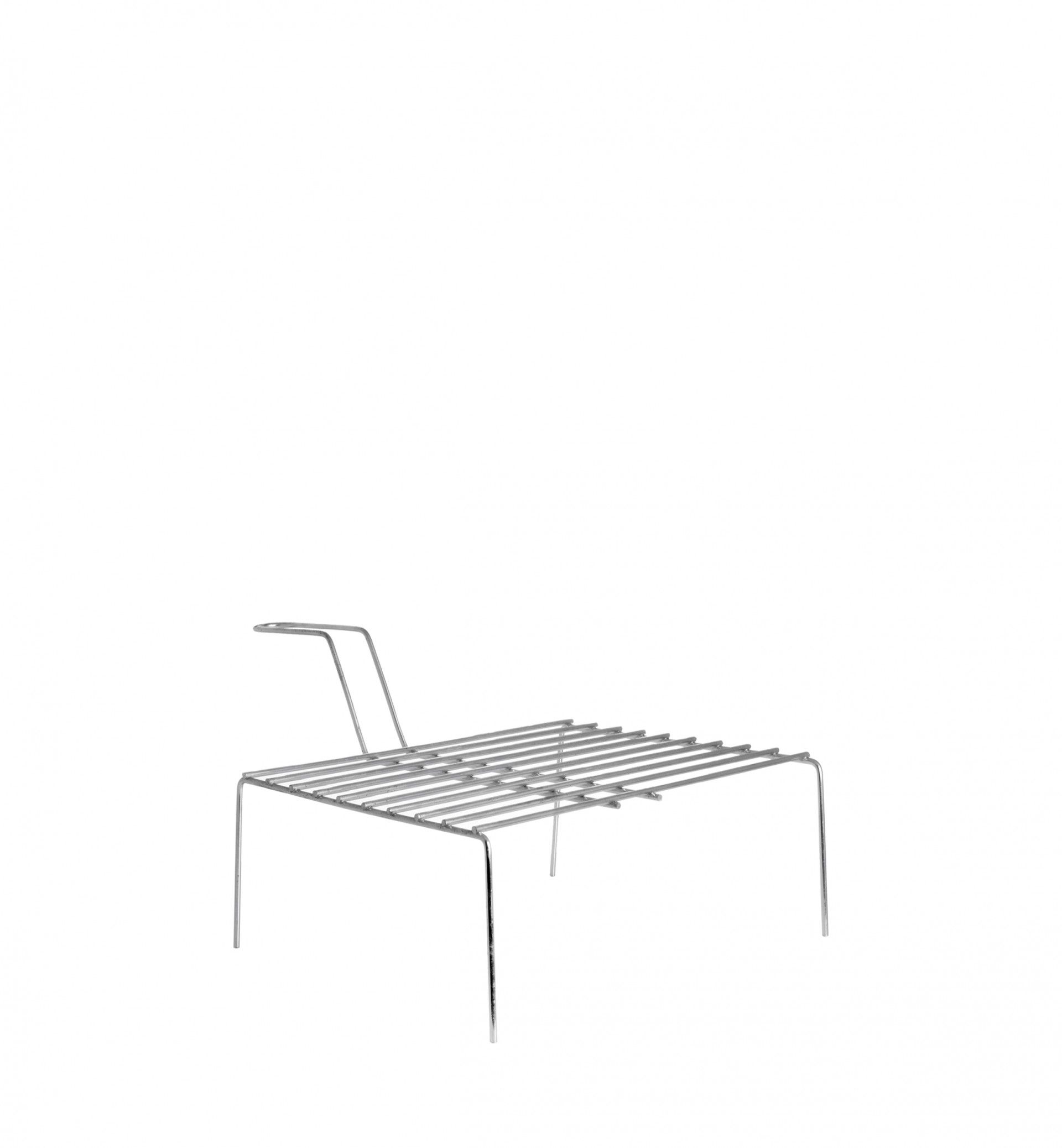 Trempe Zincada Simples com Pernas N.1 25X20cm