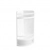 Estante Wc de Canto com Gaveta Branco 20X20X50CM