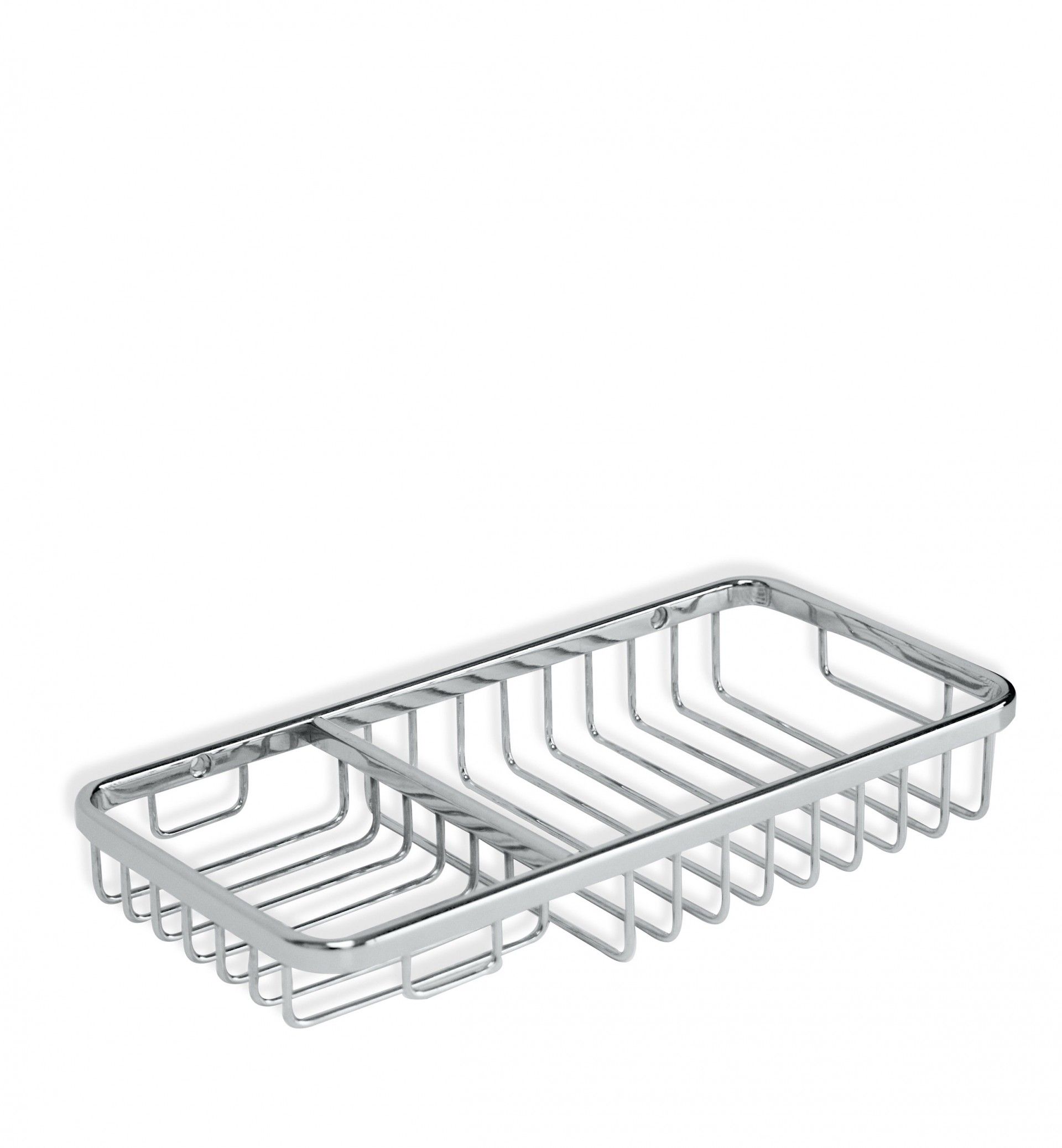 Cesto Retangular Krom 25.5X12X4CM