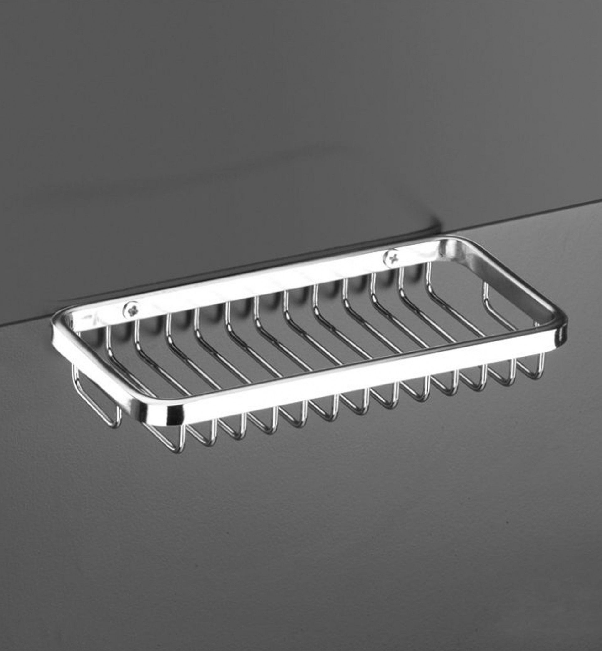 Cesto Retangular Krom 17X8.5X2.5CM
