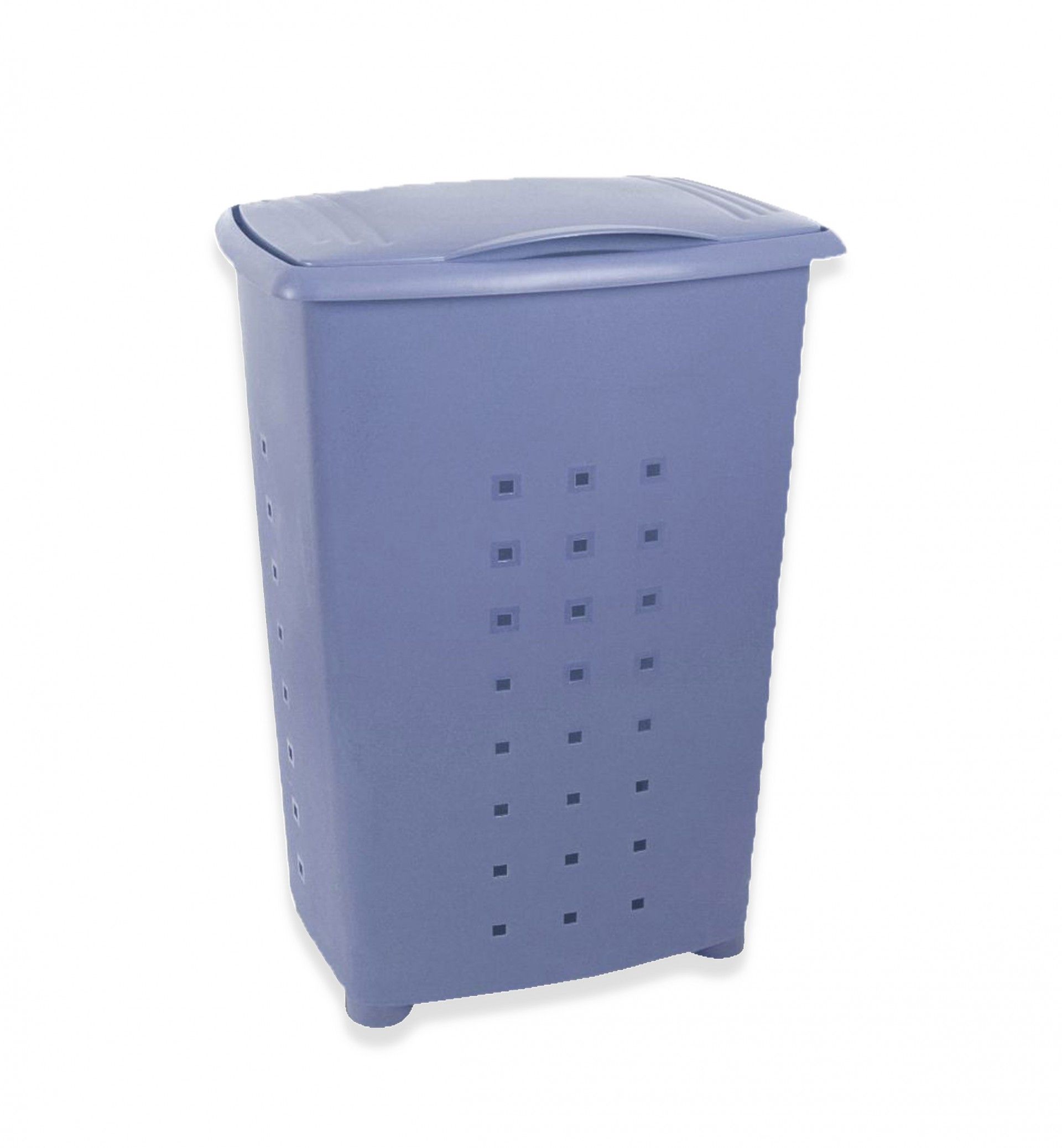 Cesto Roupa Millenium Azul 60L 42X35.5X64CM