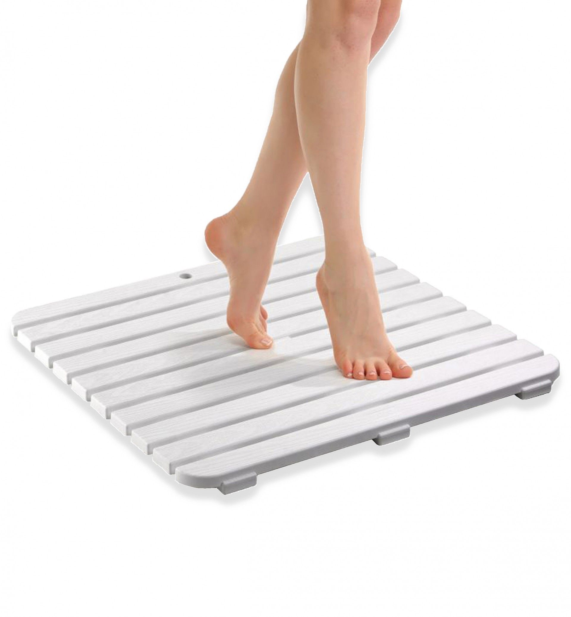 Estrado Base de Chuveiro Beje 55X55X3CM