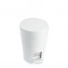 Balde Lixo WC com Pedal Diabolo Branco 5l 19X21X28.2cm
