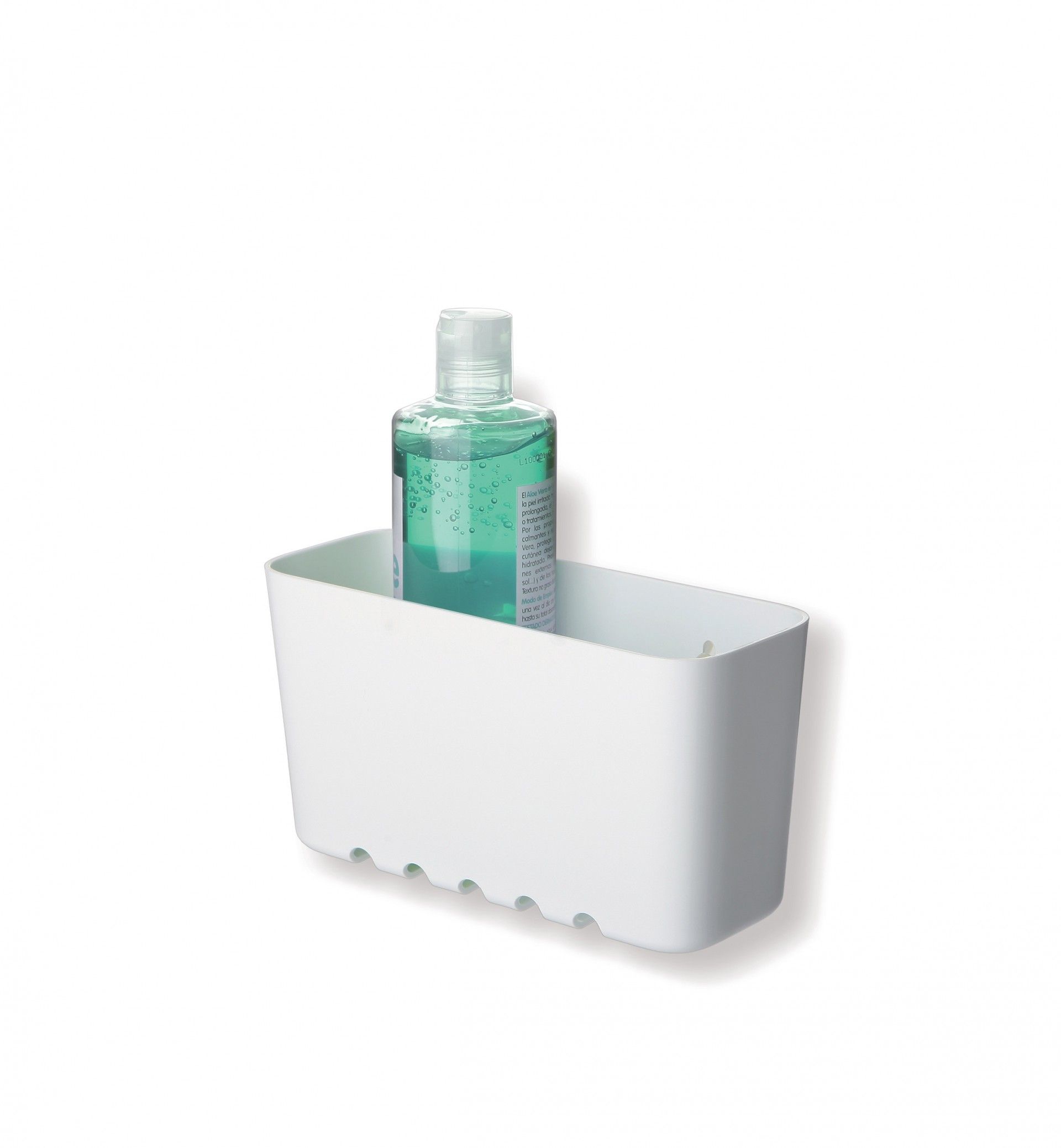 Cesto Pequeno Wc com Ventosas Standard Cinza 20X8.5X11CM