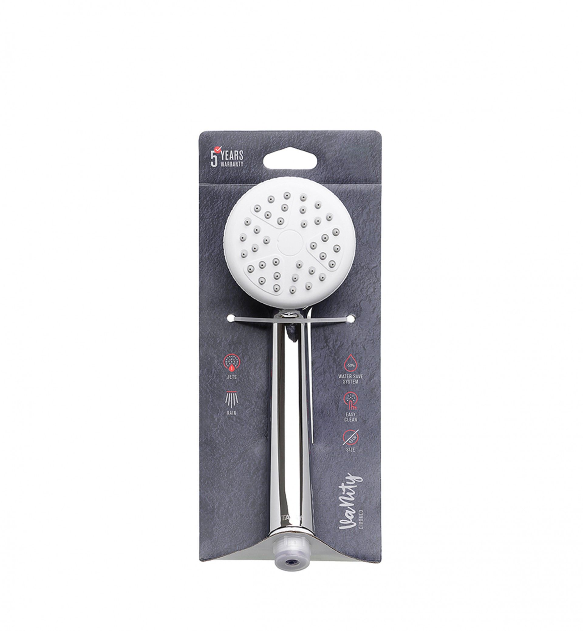 Chuveiro Anticalcário Vanity Cromado 1 Posição Ø8.5CM