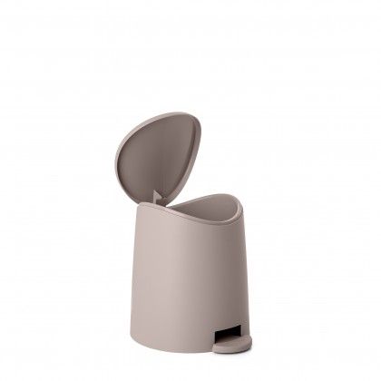 Balde WC com Pedal Standard Branco 3l 19X21.8X22.1cm