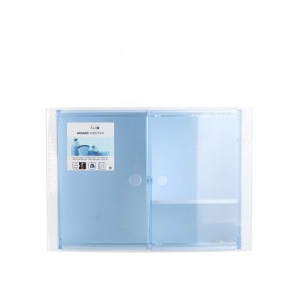 Armrio Wc Horizontal Azul 46X15.5X32CM