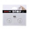 Kit Fixao Quickfix Translcido 7X7X1.3CM