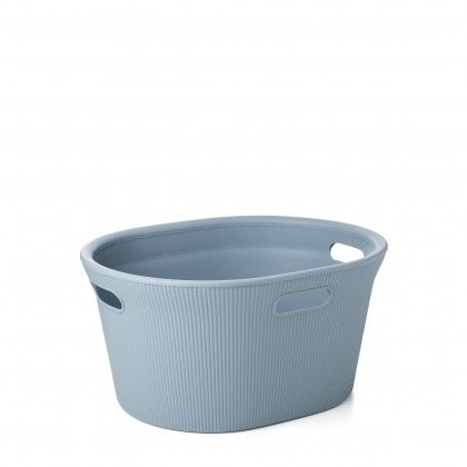 Cesto Roupa Baobab Azul 35L 52X4.5X26.5cm