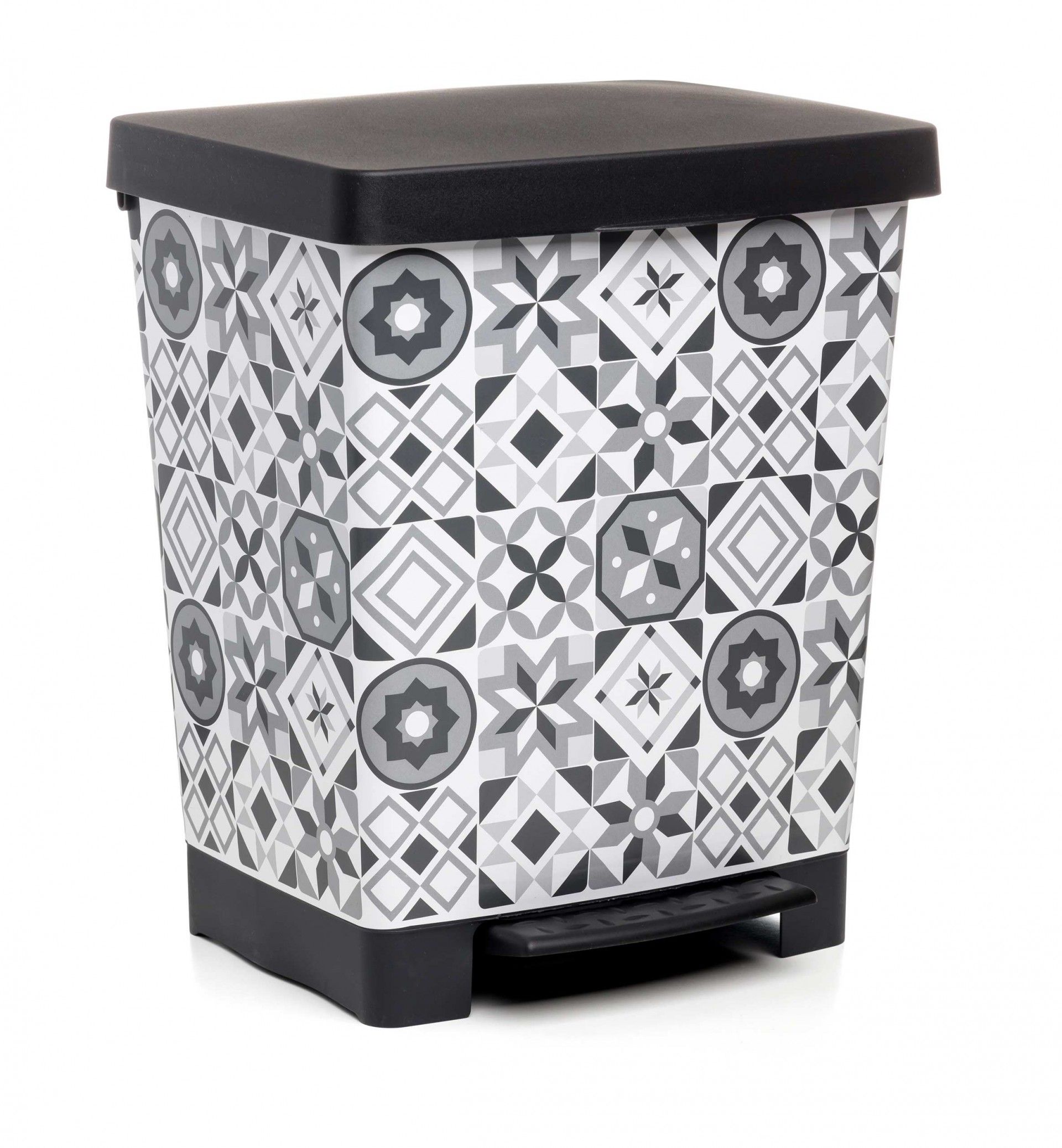 Balde Lixo com Pedal Hydraulic Cubik Deco 23L
