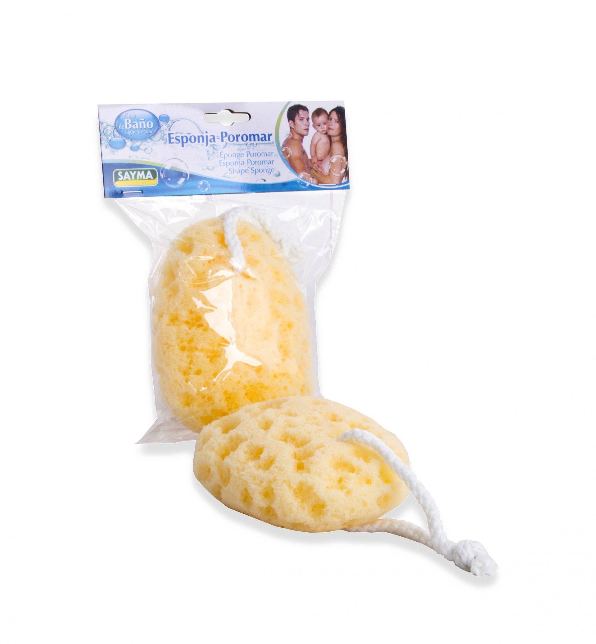 SAYMA ESPONJA BANHO NATURAL R239