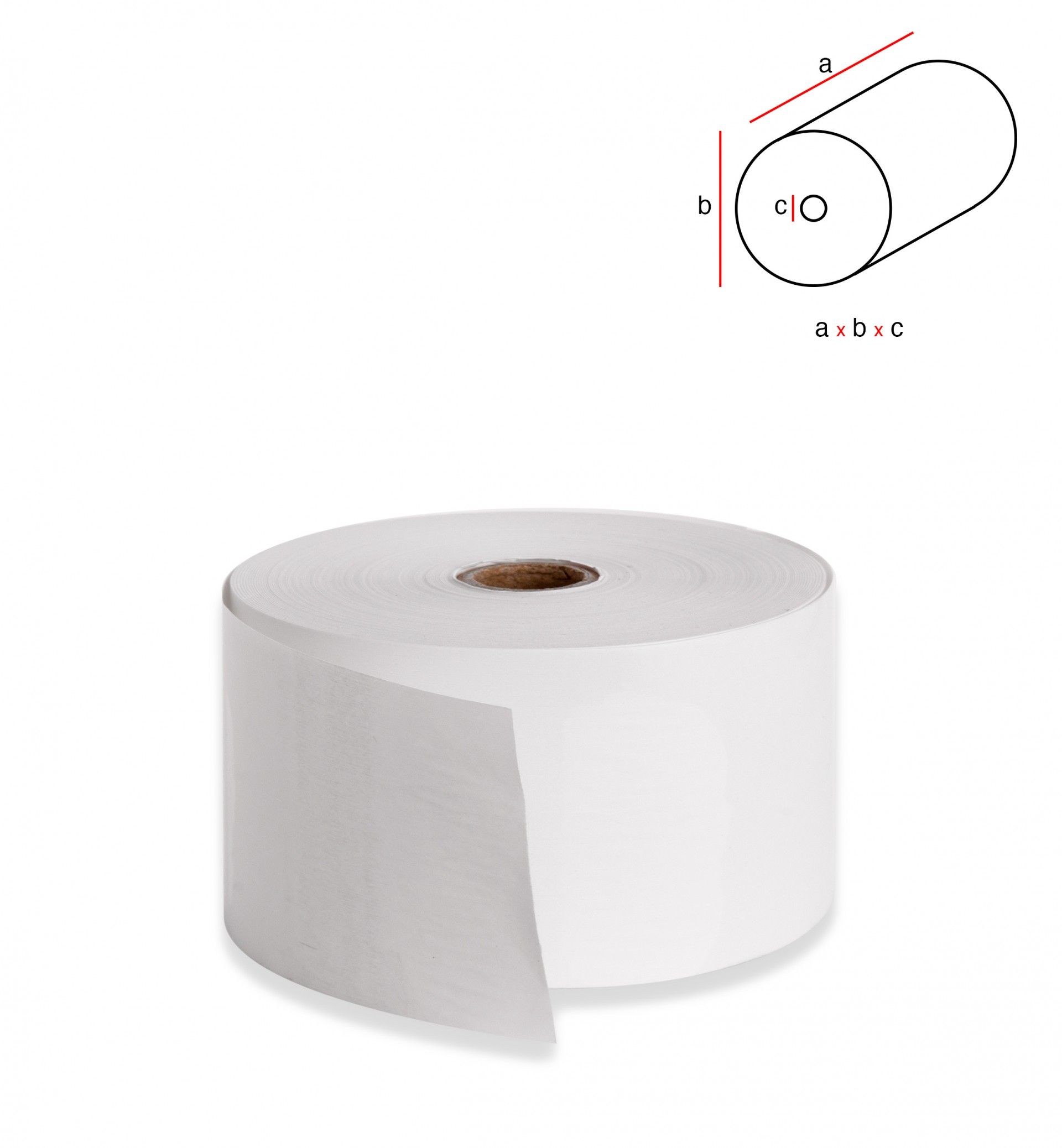 Rolo Papel Térmico 44X70X11cm