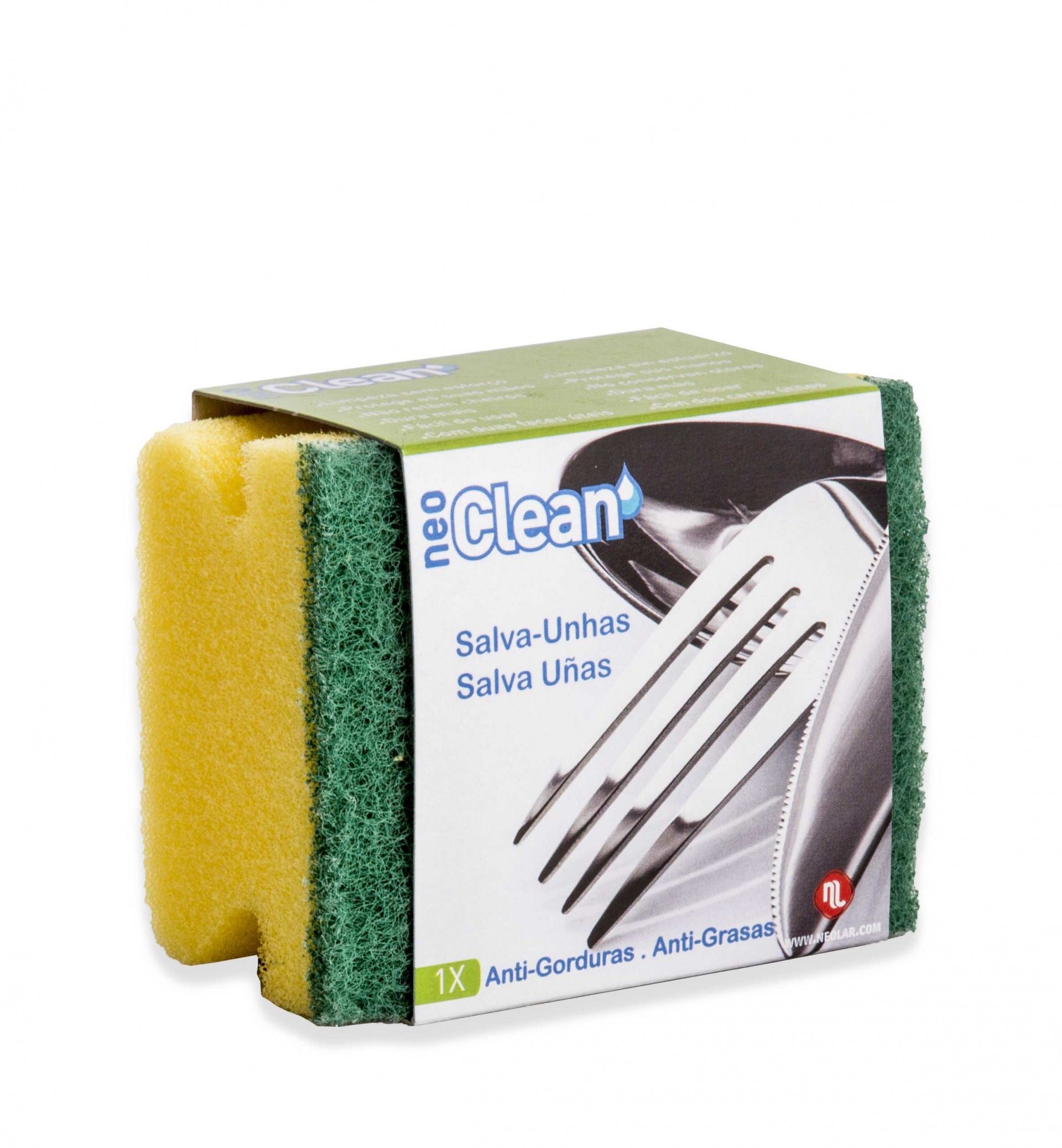 Esfregão Neoclean Salva Unhas Pack 1
