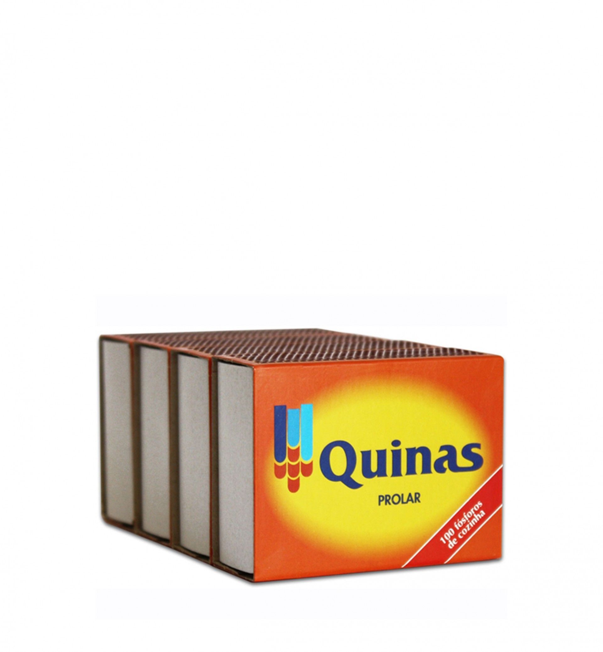 Fósforos Quinas Prolar Pack 4X100 Unidades