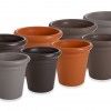 Vaso Toscana Redondo 40X38.2cm 26L Antracite