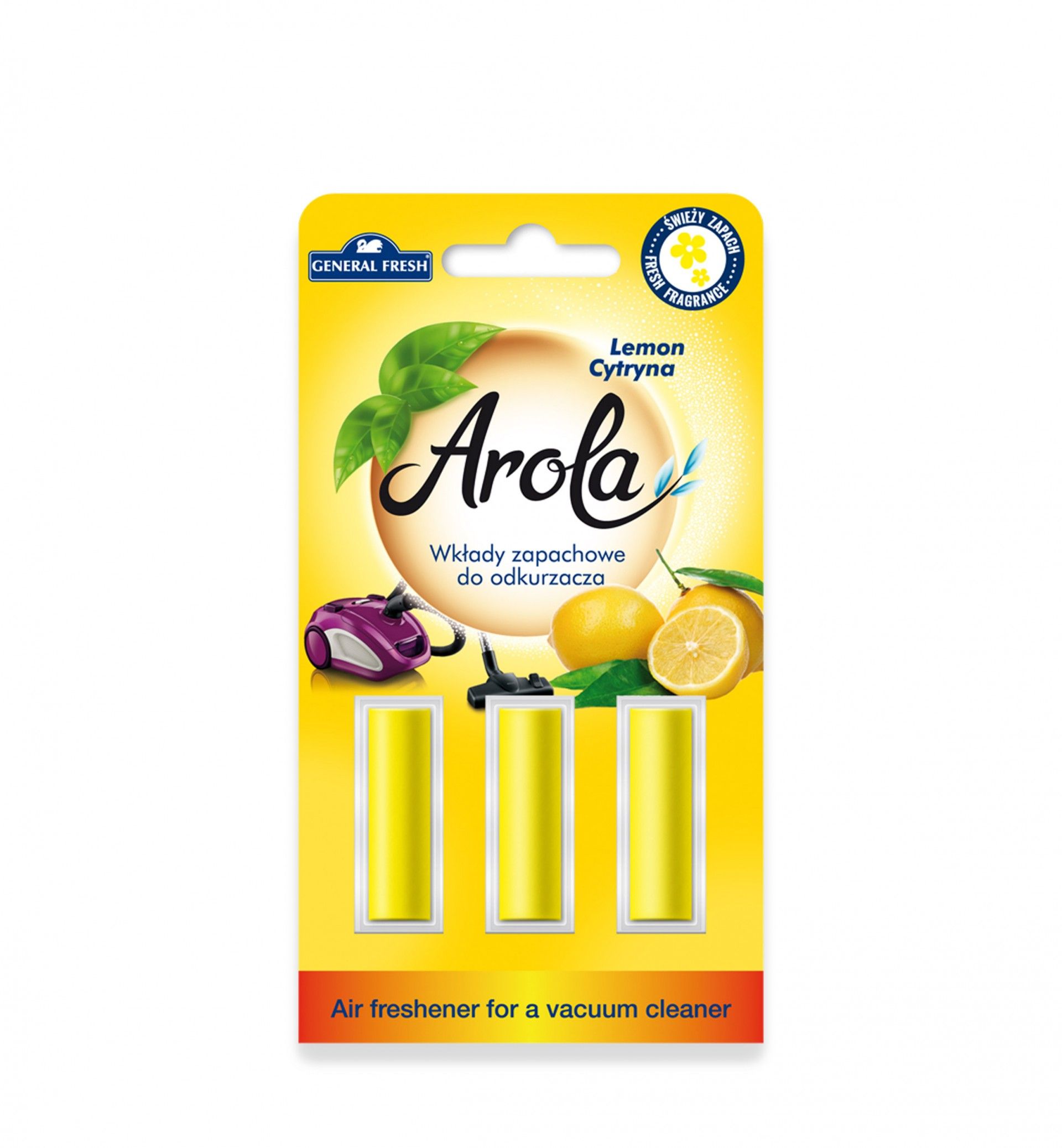 AROLA AMBIENTADOR PARA ASPIRADOR PACK 3