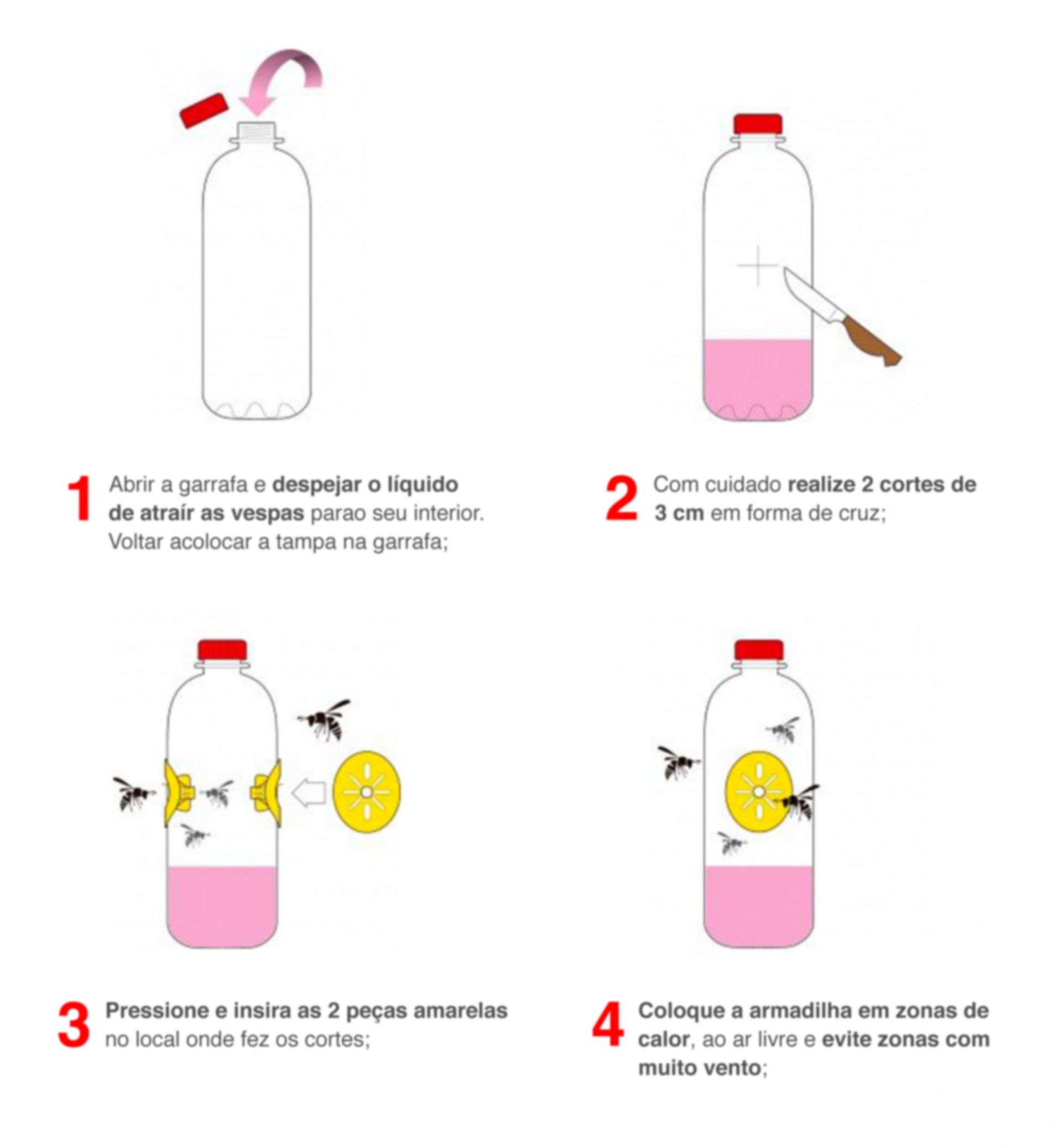 Armadilha Do It Yourself para Vespas Preben