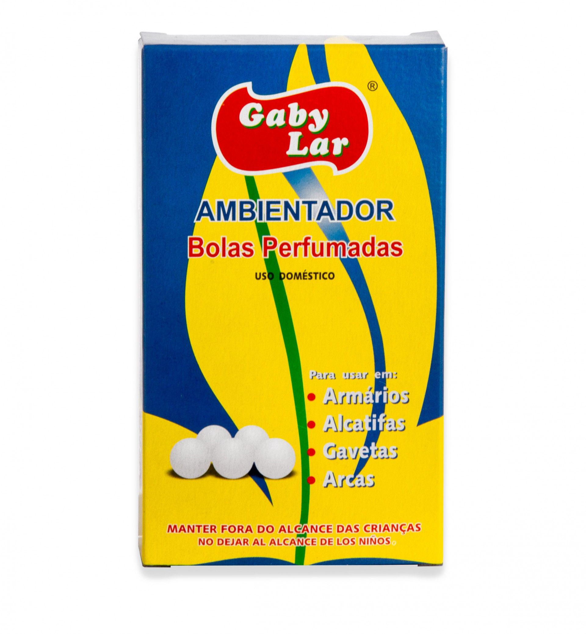 GABYLAR ANTITRAÇA NAFTALINA PERFUMADA 70G