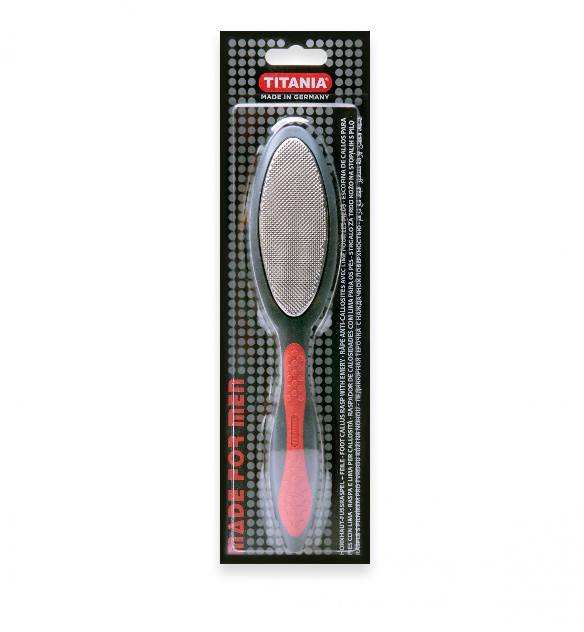 Raspador Calosidades Duplo Titania Men 22CM