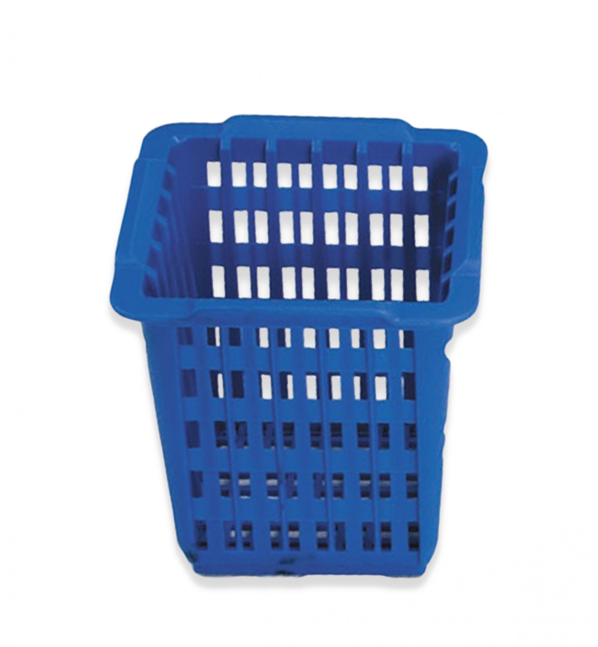 Cesta Talheres Rack Azul 12.5X12.5X13.5cm