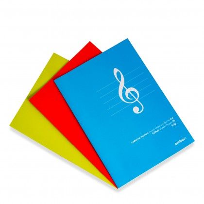 Caderno Msica School A4 20 Folhas