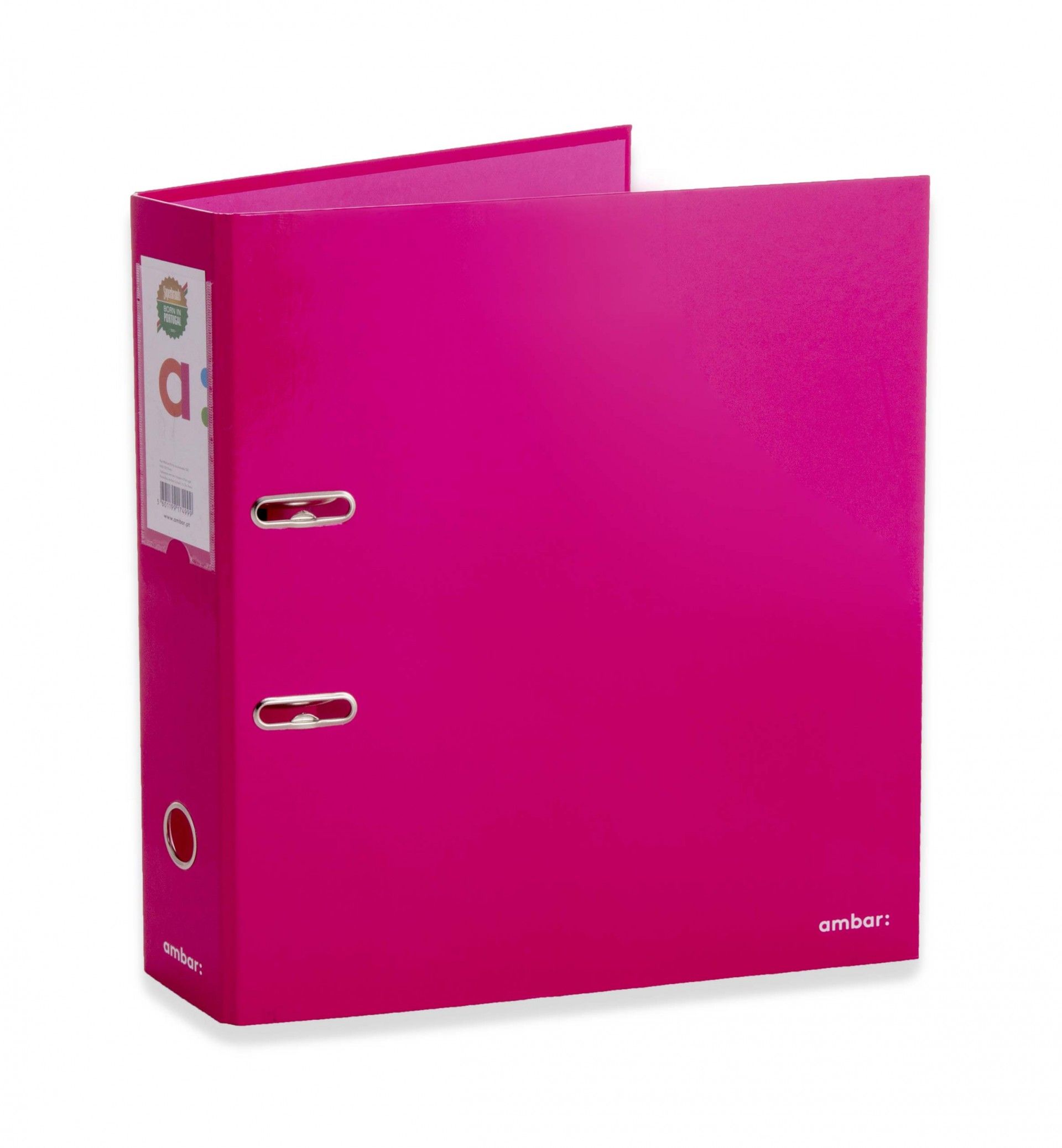 Pasta Arquivo L/L Ambar School A4 Rosa