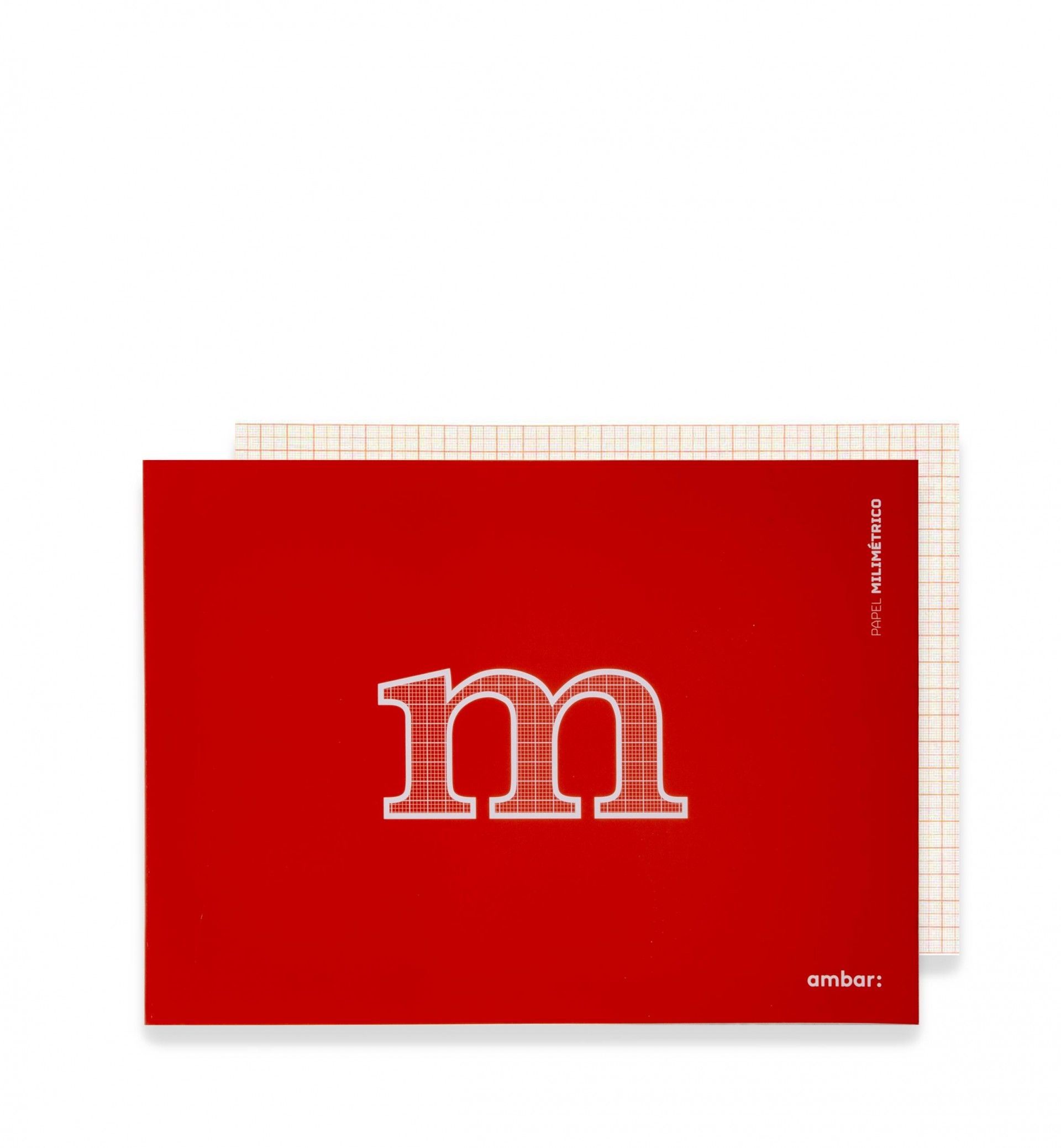 Bloco Papel Milimétrico Ambar School 90gr A4 50 Folhas