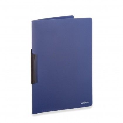 Classificador Clip Lateral Ambar Polipro A4 Azul