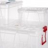 Caixa Arrumos Plstica Retangular Verde 55l 60X40X29cm