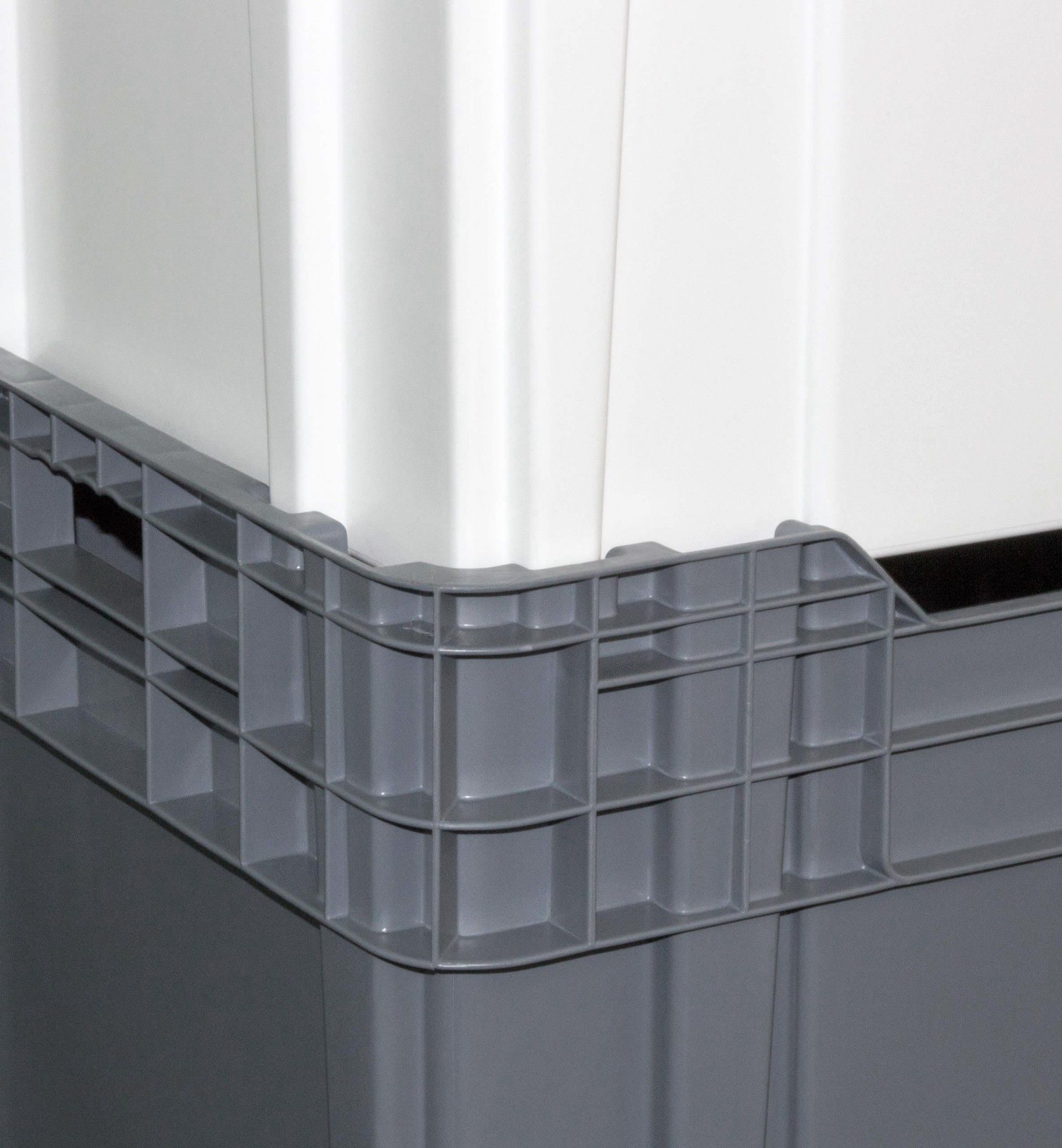 Caixa Contentora Fechada Branco 100L 60X50X45cm