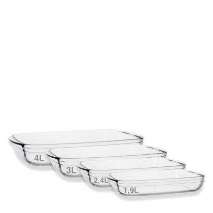 Assadeira  Cuisine Retangular 2400ml 35X23cm