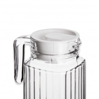 Jarro com Asa Tampa Quadrado 1100ml