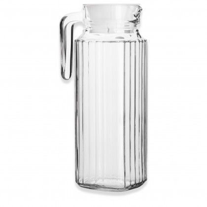 Jarro com Asa Tampa Quadrado 1100ml