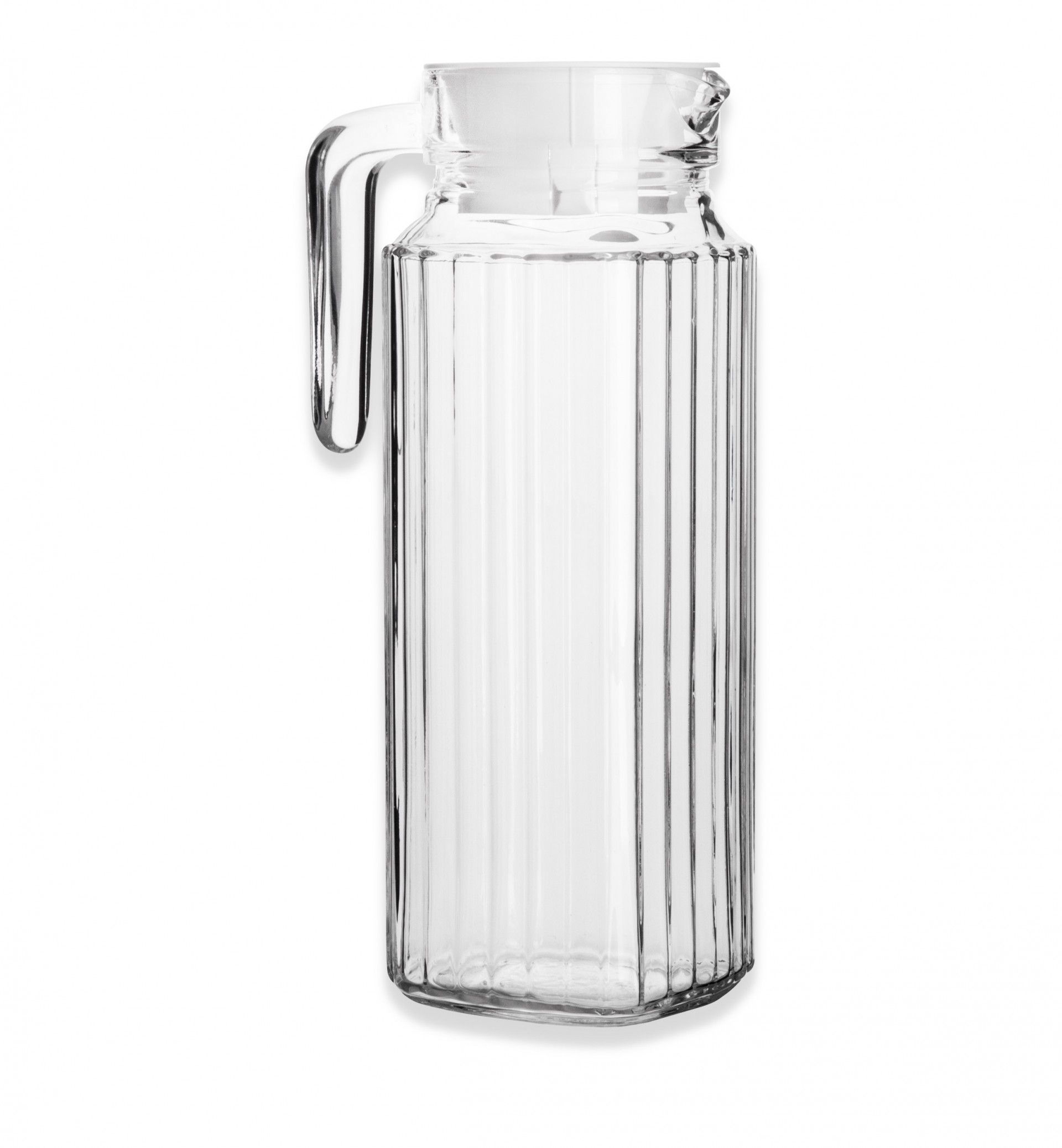 Jarro com Asa Tampa Quadrado 1100ml