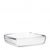 Assadeira Vidro Quadrada 1600ml 25X22cm