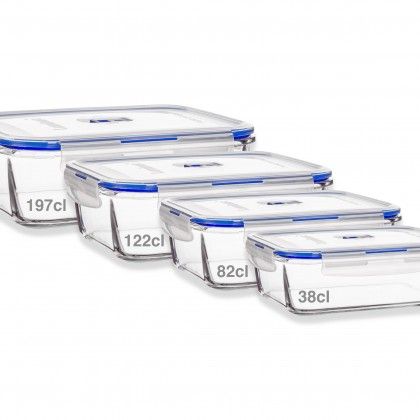 Caixa Hermtica Pure Box Active 82cl 18.2X13.5X6.7cm