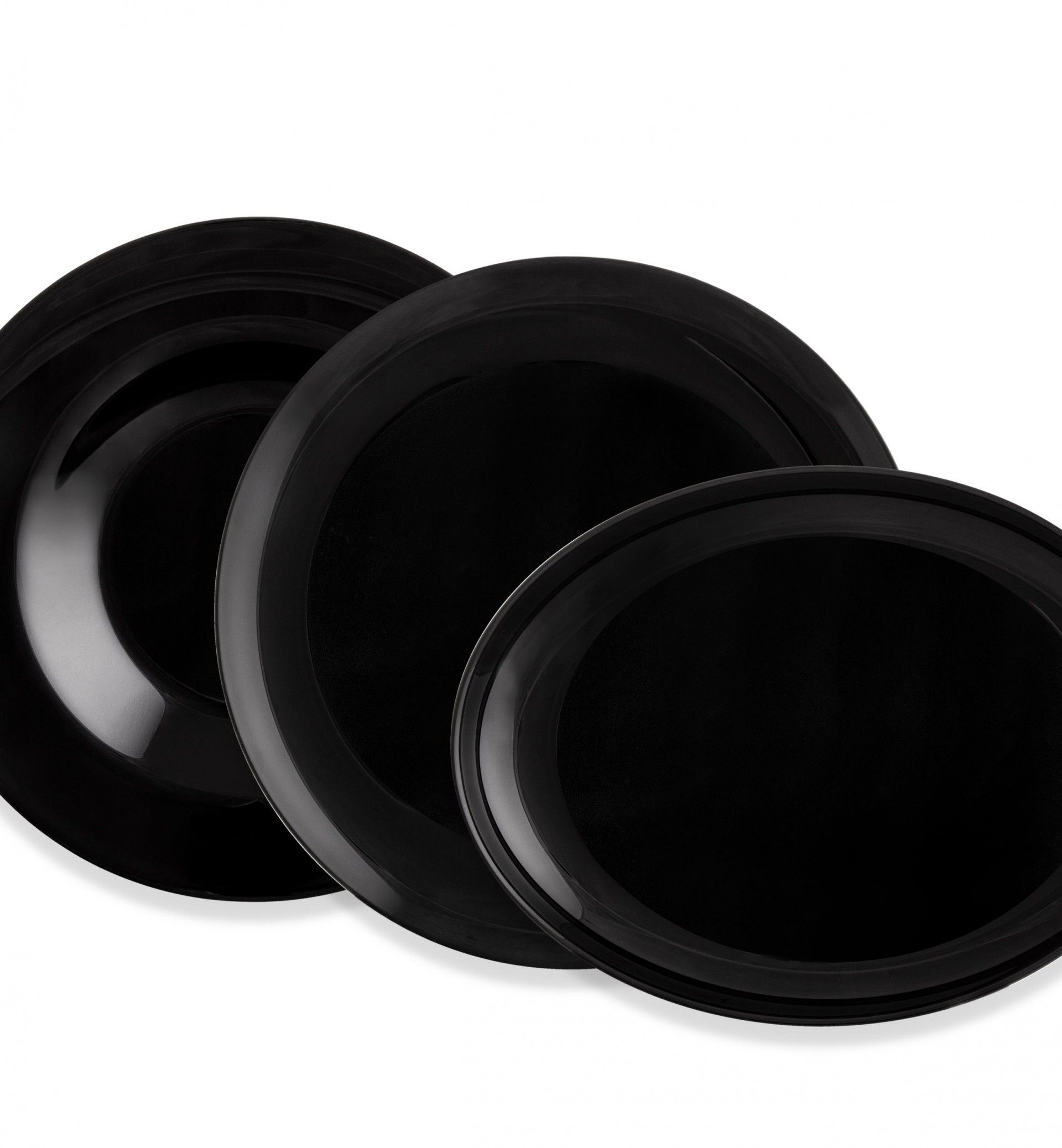 Prato Pasta Friends Time Preto 28.5cm